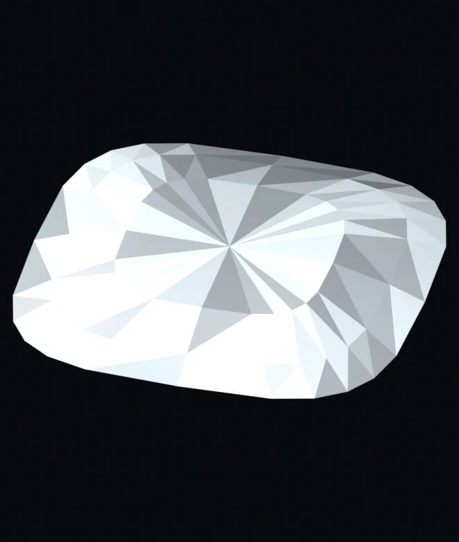 Другой ракурс Бриллиант Cushion 0.53 ct
