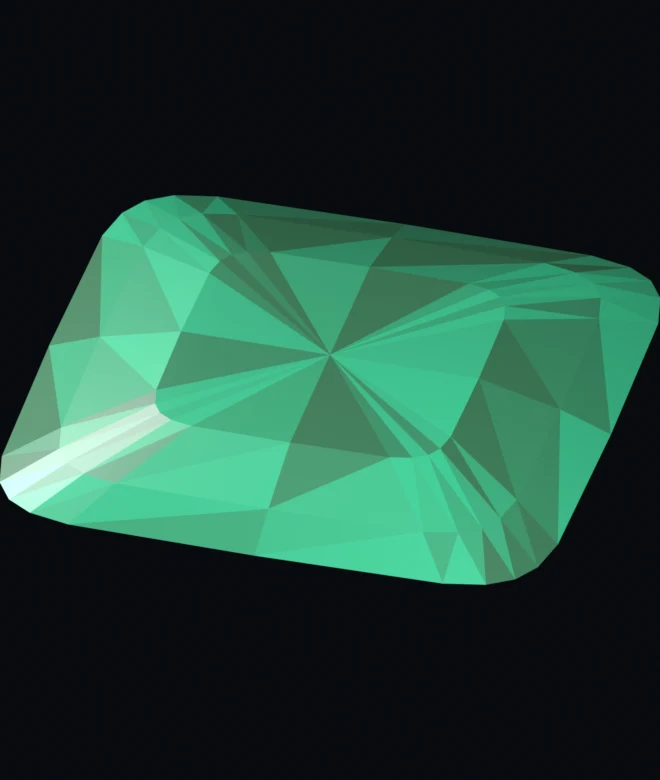 Другой ракурс Изумруд «Тихое сияние» 0.70 ct
