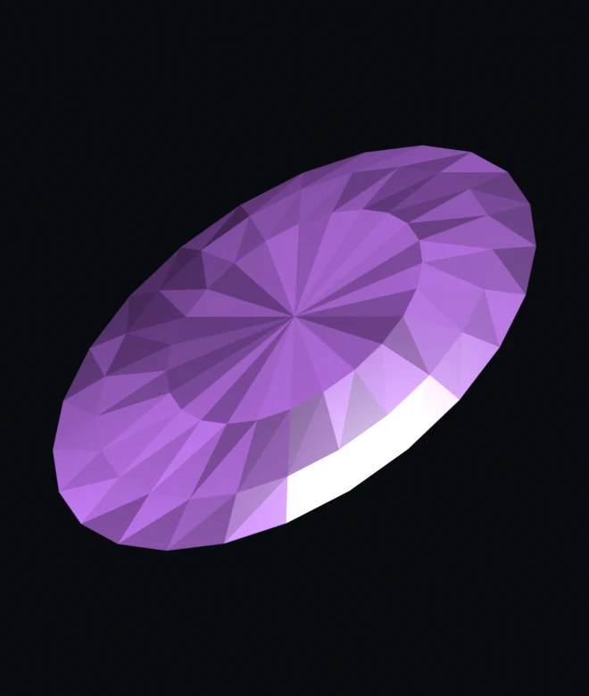 Аметист «Созвездие» 1.40 ct