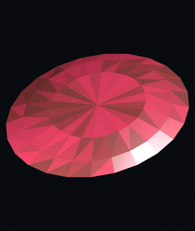 Рубин «Этюд» 2.27 ct